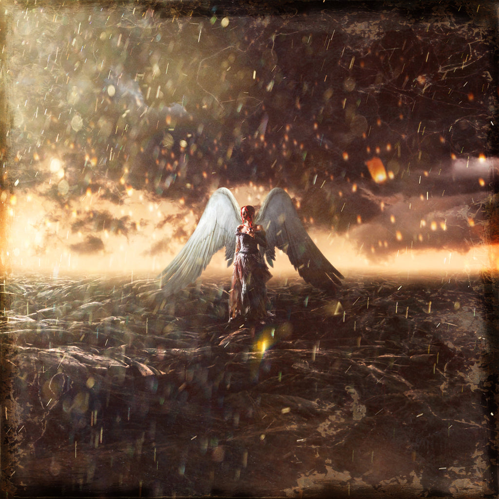 Angel of Fire- Art Print, Canvas, Wall Art