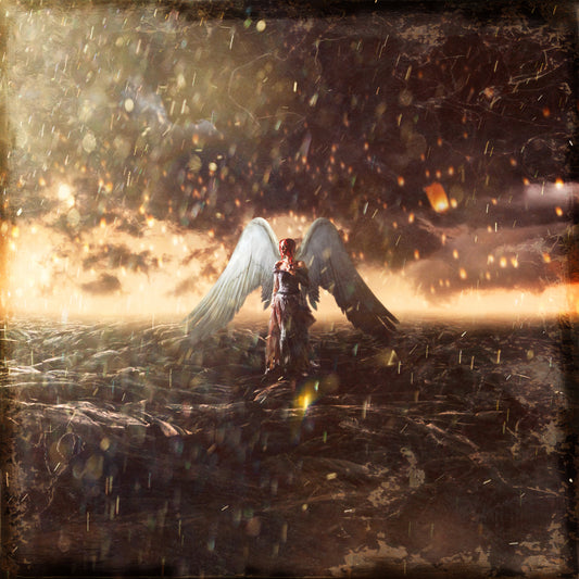 Angel of Fire- Art Print, Canvas, Wall Art