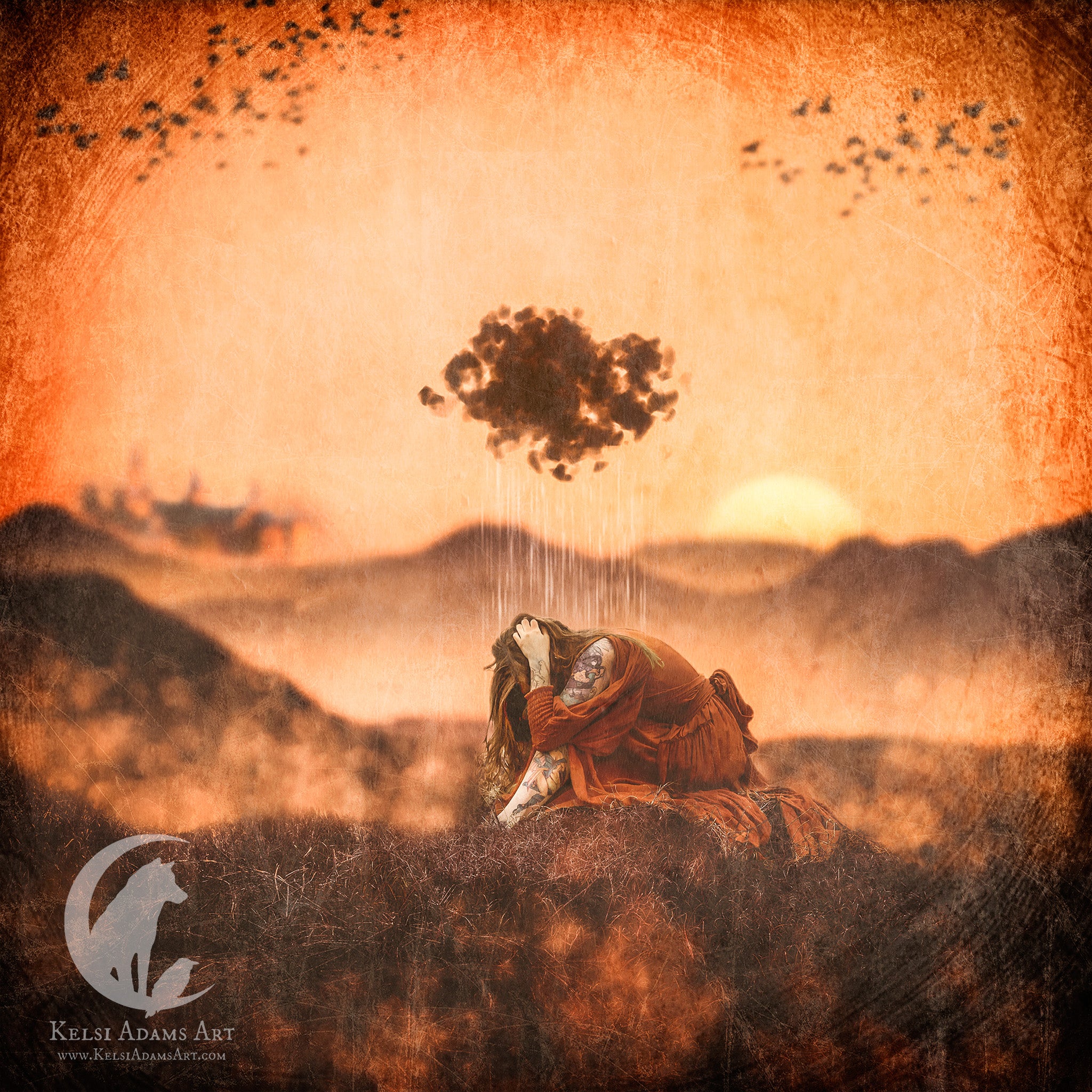 Bad Day- Art Print, Canvas, Wall Art