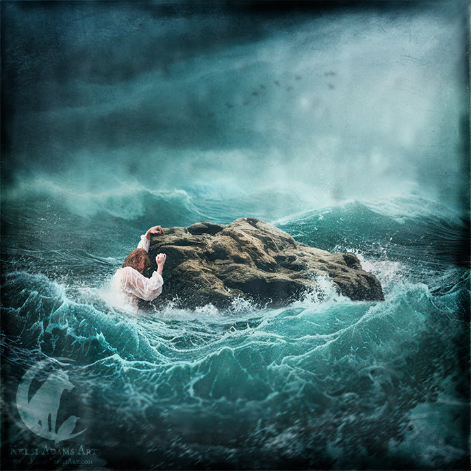 Foundation Stone- Art Print, Canvas, Wall Art