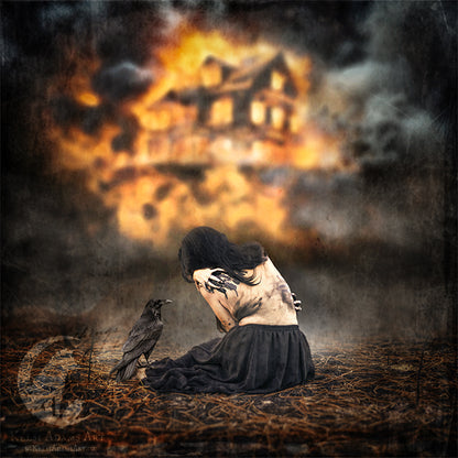 House on Sand- Woven Blanket