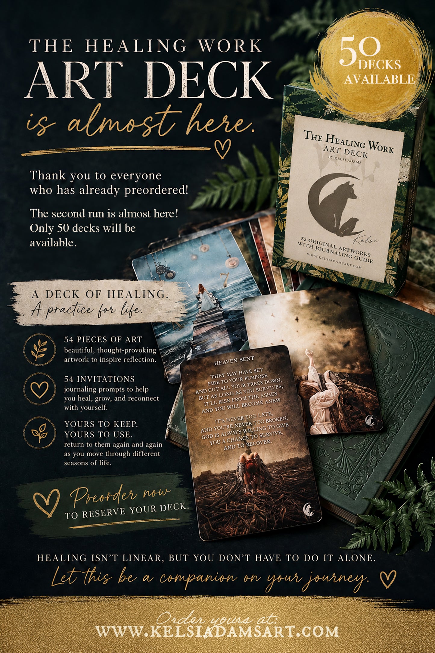 The Healing Work Art Deck: Pre-Order