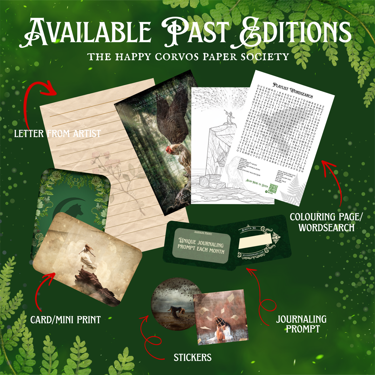 The Happy Corvos Paper Society- Past Editions